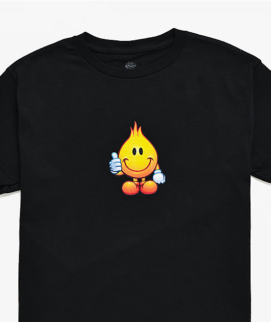 World Industries Kids Flame Boy Black T-Shirt