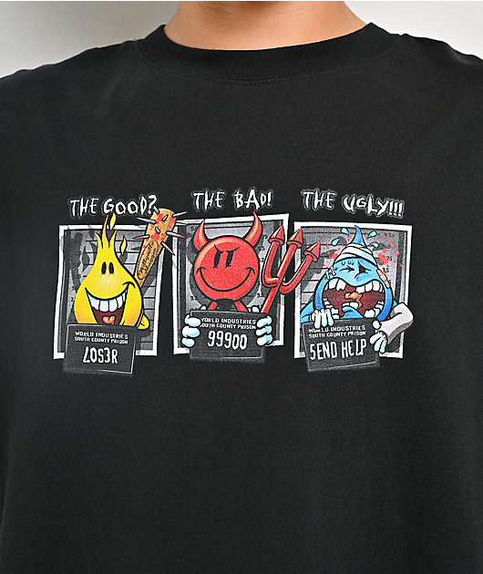 World Industries The Good, The Bad, And The Ugly Black T-Shirt