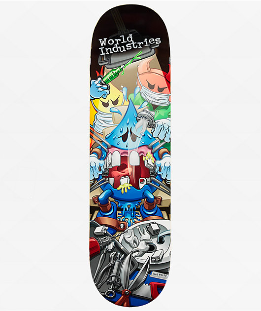 World Industries Toothache 8.5" Skateboard Deck