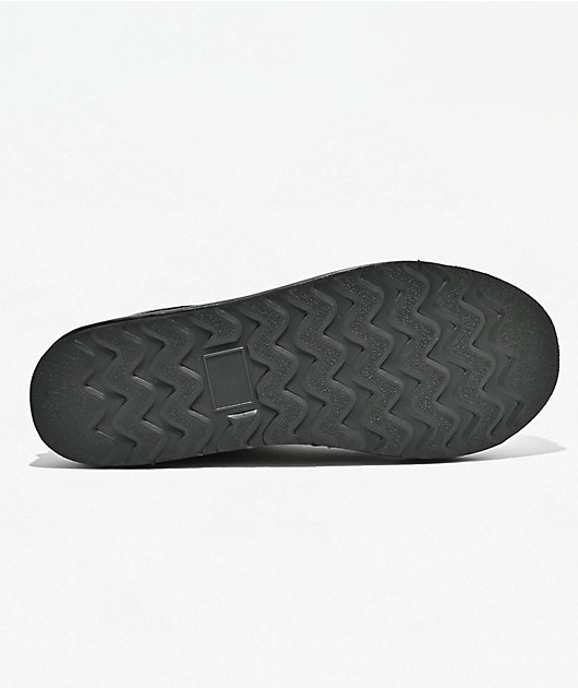Worst Case Chrome Fleur Black Mule Shoes