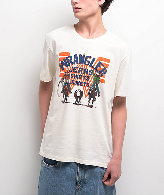 Wrangler x Whataburger Graphic Marshmallow T-Shirt