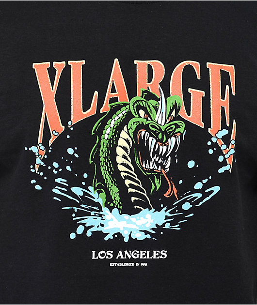 XLARGE Dragon Black T-Shirt