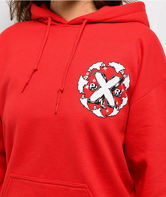 XPLR Apparitions Red Hoodie
