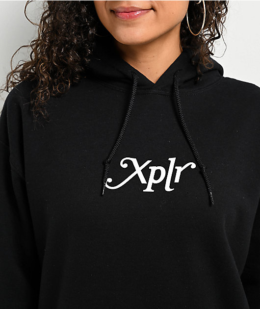 XPLR Core Black & White Hoodie