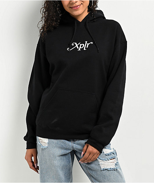 XPLR Core Black & White Hoodie