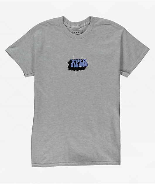 XPLR Currently Fighting Demons Crystal Ball Ash T-Shirt