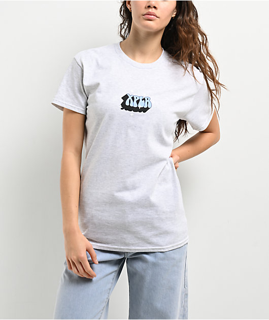 XPLR Currently Fighting Demons Crystal Ball Ash T-Shirt