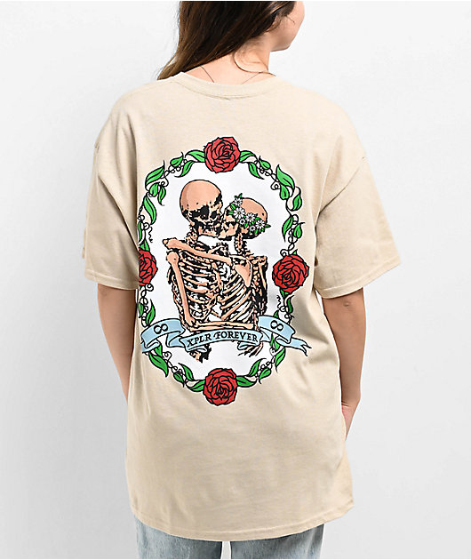 0llx4l❤︎ XPLR Deadly Love Sand T-Shirt | Zumiez
