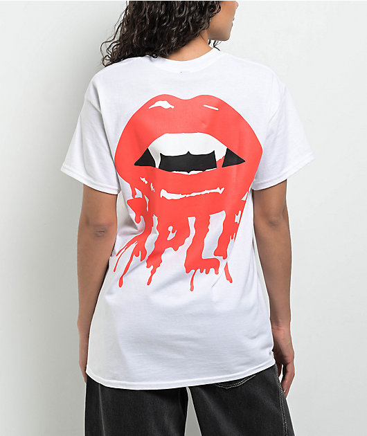XPLR Fangs White T-Shirt | Zumiez