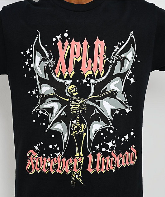 XPLR Forever Undead Black T-Shirt