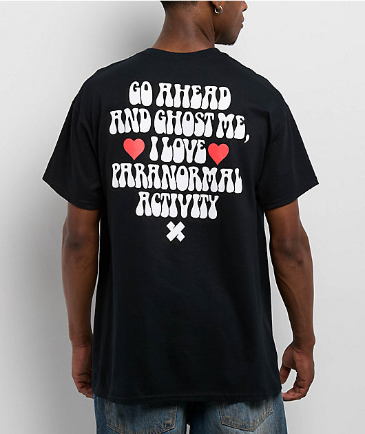 XPLR Paranormal Black T-Shirt | Zumiez