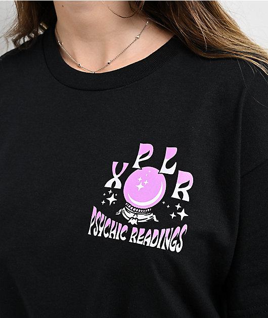 XPLR Psychic Readings Black T-Shirt | Zumiez