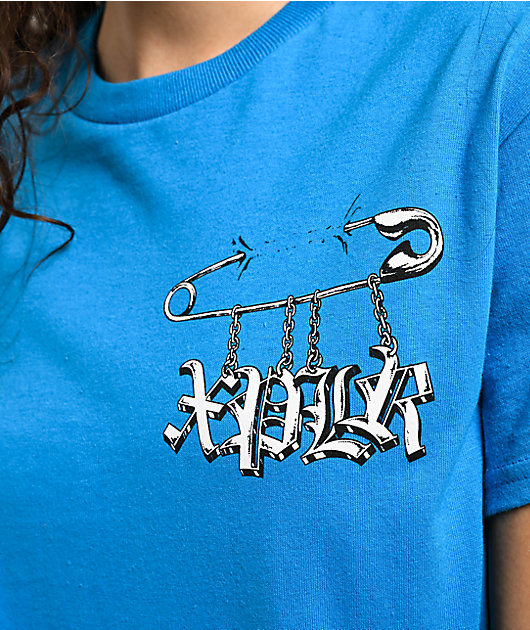 XPLR Punk Pin Sapphire Blue T-Shirt | Zumiez