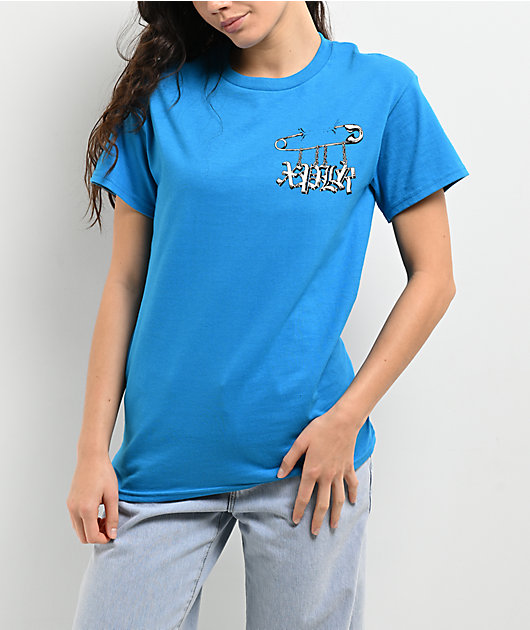 ★COOR★ Regular Fit Pin Stripe T-Shirt Multicolour Multicolor Striped Rib T-shirt | GANNI US