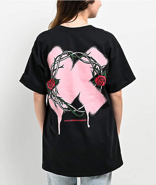XPLR Thorns Black T-Shirt | Zumiez