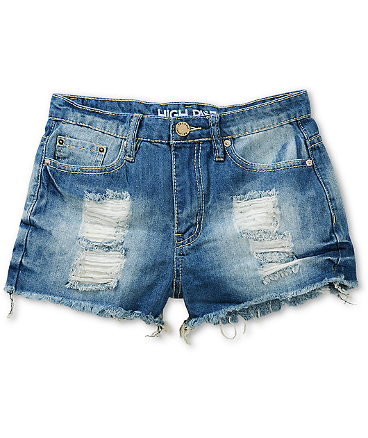 ymi denim shorts