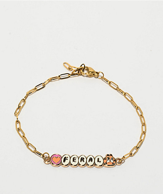 Yellow Owl Workshop Feral Gold Bracelet