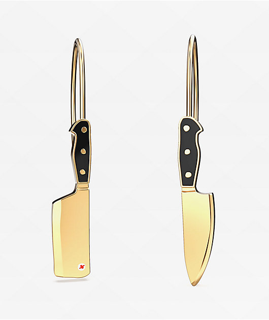 Yellow Owl Workshop Knife & Cleaver Earrings