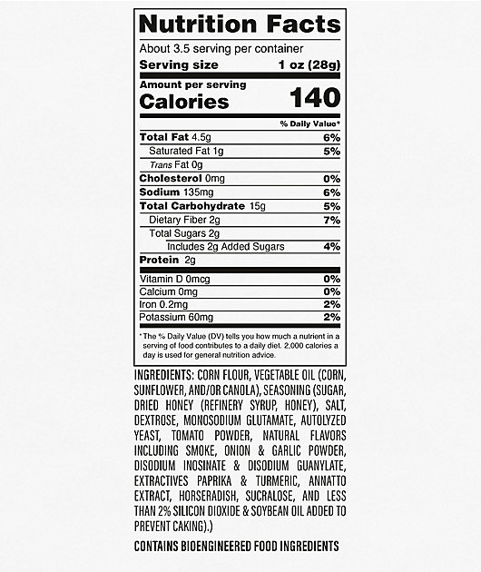 Yikes Honey BBQ Chips