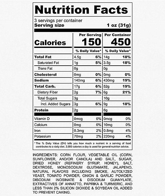 Yikes Hot Honey Chips