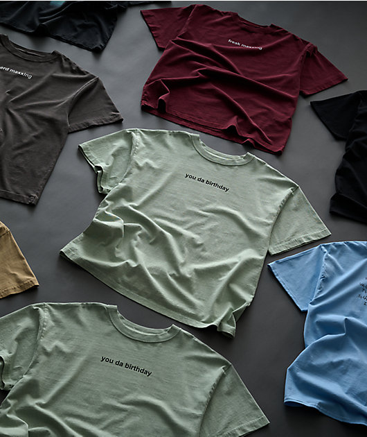 You Da Birthday Light Green T-Shirt