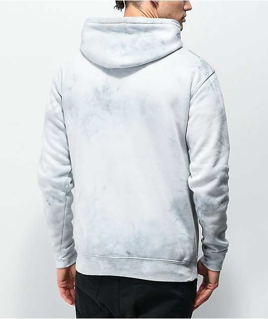 Your Highness Bout You Grey Tie Dye Hoodie