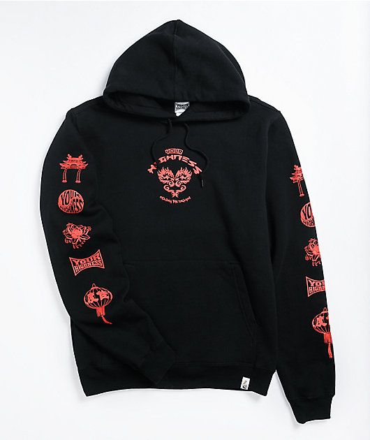 Your Highness Chasing The Dragon sudadera con capucha negra 