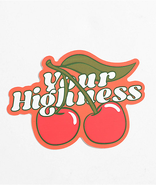 Your Highness Cherry Pie Sticker