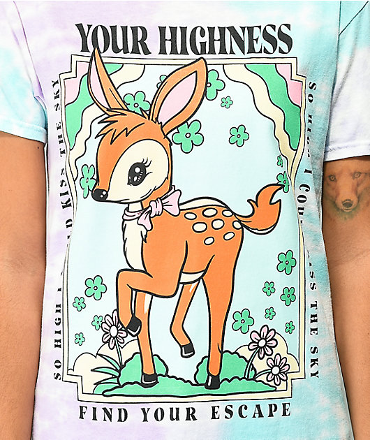 Your Highness Find Your Escape Tie Dye T-Shirt