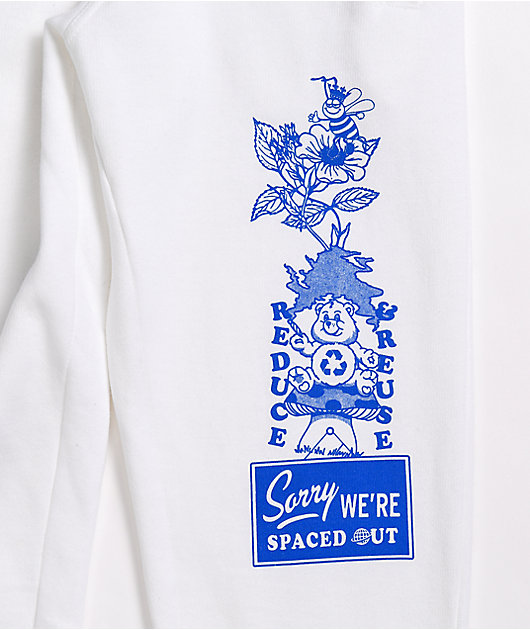 Your Highness Flower Power White Jogger Sweatpants