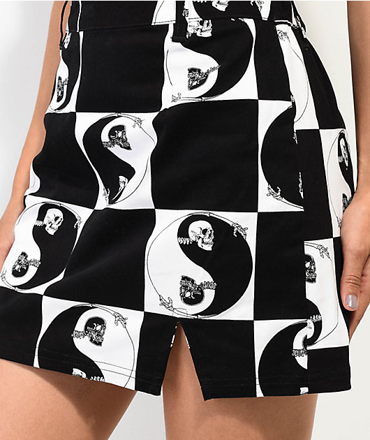 Your Highness Harmony Black & White Checkered Skirt | Zumiez