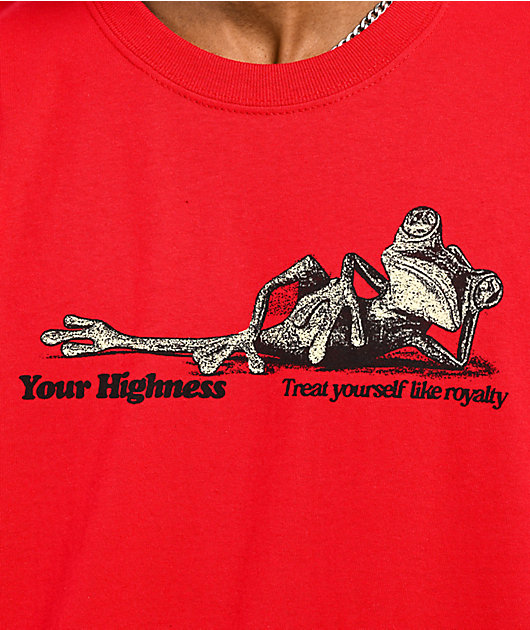 Your Highness Loungin Red T-Shirt