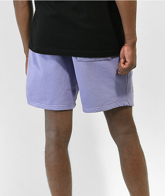 Your Highness Moon Tower Lavender Sweat Shorts