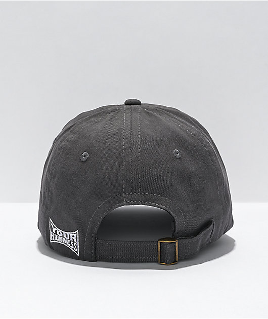 Your Highness Natural High Grey Strapback Hat