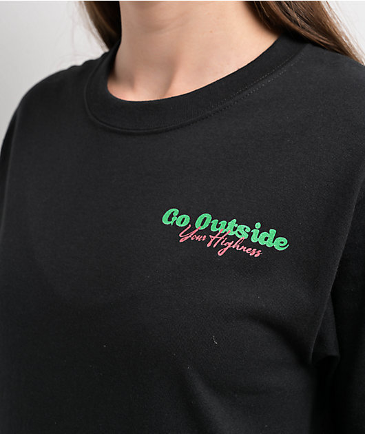 Your Highness Natures Throne Black T-Shirt