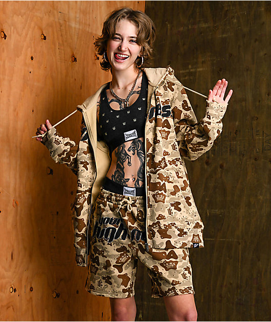 Your Highness OG Desert Camo Sweat Shorts | Zumiez