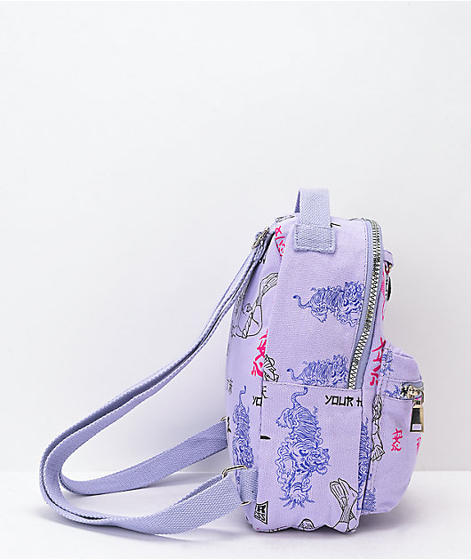 Your Highness Puff Puff Purple Mini Backpack