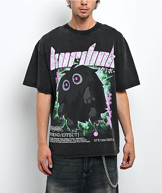 Yu-Gi-Oh! Kuriboh Black Wash T-Shirt | Zumiez