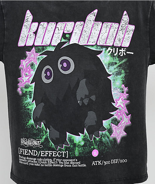Yu-Gi-Oh! Kuriboh Black Wash T-Shirt