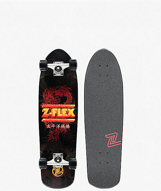 Z-Flex Dragon Shorebreak 30" Cruiser Skateboard Complete