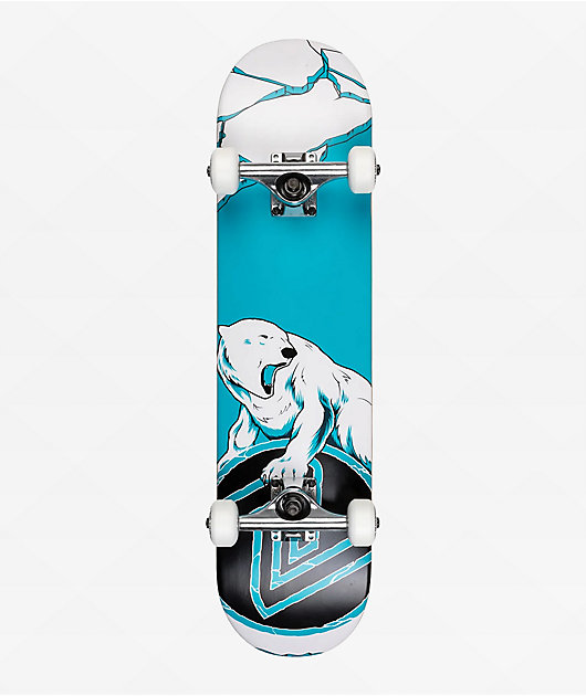 Z-Flex Mini Polar Bear 7.25" Skateboard Complete