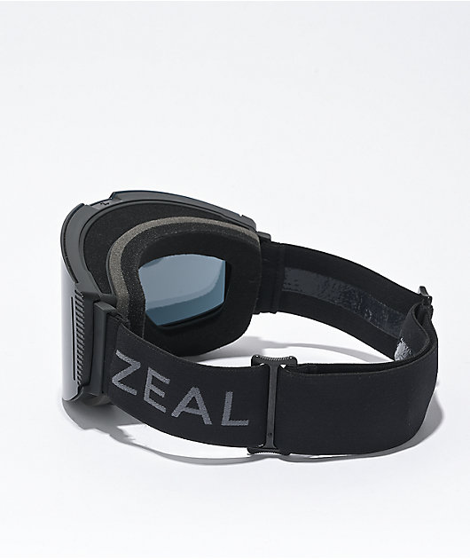 Zeal Lookout Dark Night & Dark Grey Snowboard Goggles