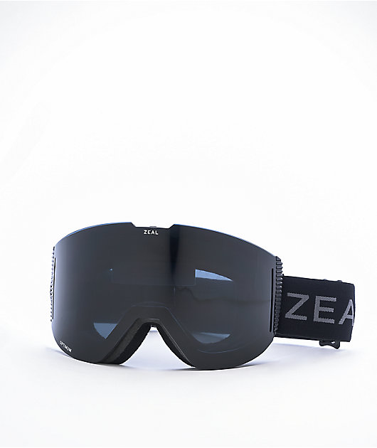 Zeal Lookout Dark Night Dark Grey Snowboard Goggles Zumiez