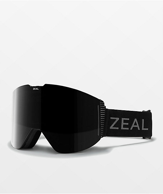 Zeal Lookout Dark Night Dark Grey Snowboard Goggles Zumiez