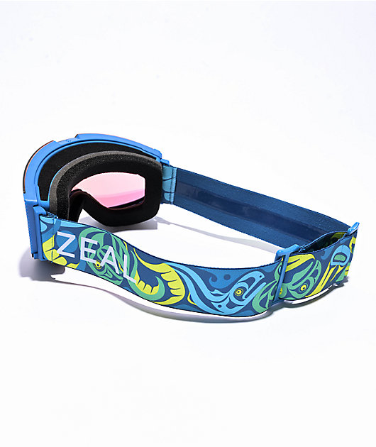 Zeal Lookout Haa Aani & Jade Mirror Snow Sunglasses