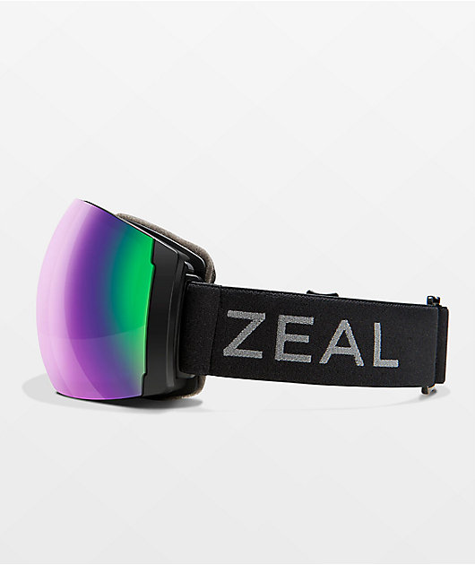 Zeal Portal XL Dark Night & Jade Mirror Snowboard Goggles | Zumiez