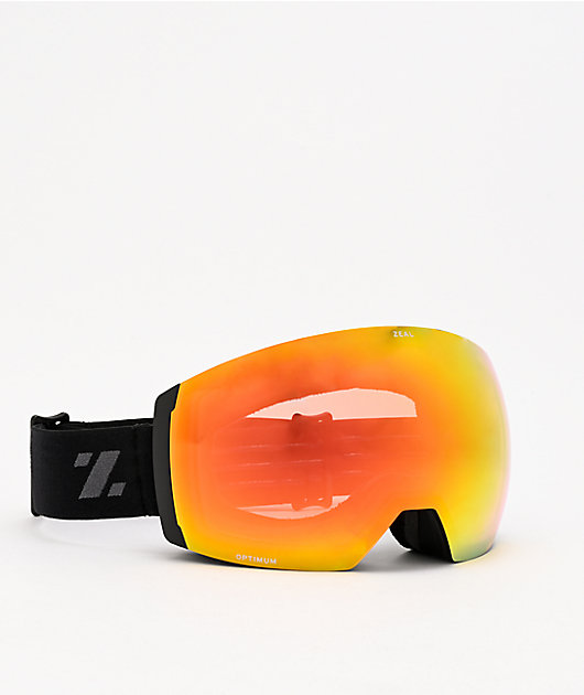 Zeal Portal XL Dark Night & Phoenix Mirror Snowboard Goggles