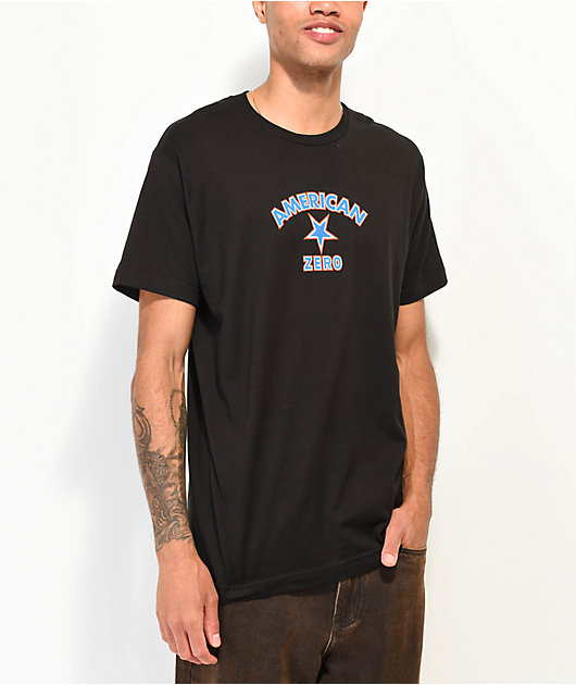 Zero American Black T-Shirt | Zumiez