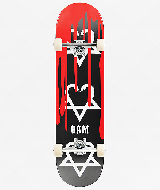 Zero Bam Snake-A-Gram 8.25" Assembled Skateboard Complete