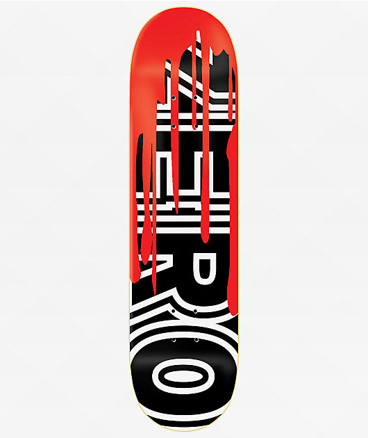 Zero Blood With Bold 8.5" Skateboard Deck